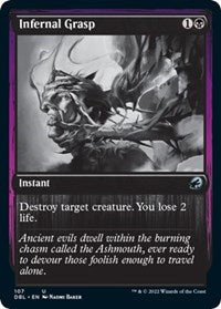 Infernal Grasp (107) [Innistrad: Double Feature]