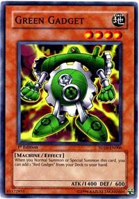 Green Gadget (SD10-EN006) [Structure Deck: Machine Re-Volt]