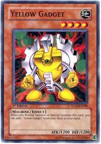 Yellow Gadget (SD10-EN008) [Structure Deck: Machine Re-Volt]