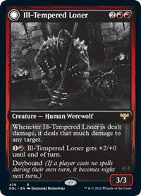 Ill-Tempered Loner (429) [Innistrad: Double Feature]