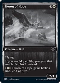 Heron of Hope (285) [Innistrad: Double Feature]