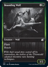 Bounding Wolf (170) [Innistrad: Double Feature]