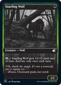 Snarling Wolf (199) (199) [Innistrad: Double Feature]