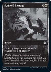 Sungold Barrage (36) [Innistrad: Double Feature]