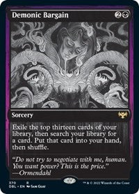 Demonic Bargain (370) [Innistrad: Double Feature]