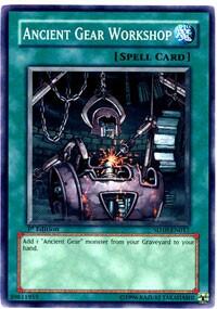 Ancient Gear Workshop (SD10-EN017) [Structure Deck: Machine Re-Volt]