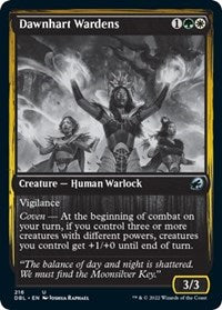 Dawnhart Wardens (216) [Innistrad: Double Feature]