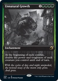 Unnatural Growth (206) [Innistrad: Double Feature]