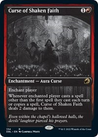 Curse of Shaken Faith (134) [Innistrad: Double Feature]