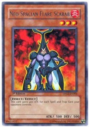 Neo-Spacian Flare Scarab (DP03-EN006) - Duelist Pack 3: Jaden Yuki 2 Unlimited