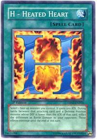 H - Heated Heart (DP03-EN016) [Duelist Pack 3: Jaden Yuki 2]
