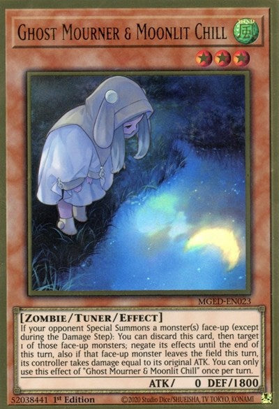 Ghost Mourner & Moonlit Chill (Alternate Art) (MGED-EN023) [Maximum Gold: El Dorado]