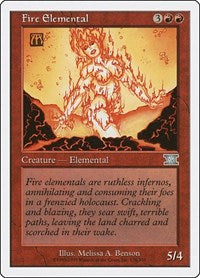 Fire Elemental (176) [Classic Sixth Edition]