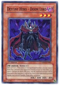 Destiny Hero - Doom Lord (DP05-EN001) [Duelist Pack 5: Aster Phoenix]
