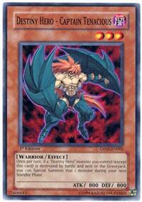 Destiny Hero - Captain Tenacious (DP05-EN002) [Duelist Pack 5: Aster Phoenix]