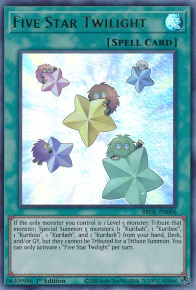 Five Star Twilight (BROL-EN006) [Brothers of Legend]