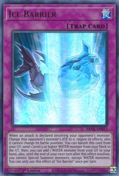 Ice Barrier (BROL-EN013) [Brothers of Legend]