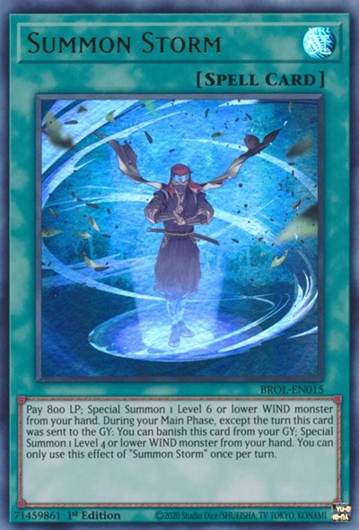 Summon Storm (BROL-EN015) [Brothers of Legend]