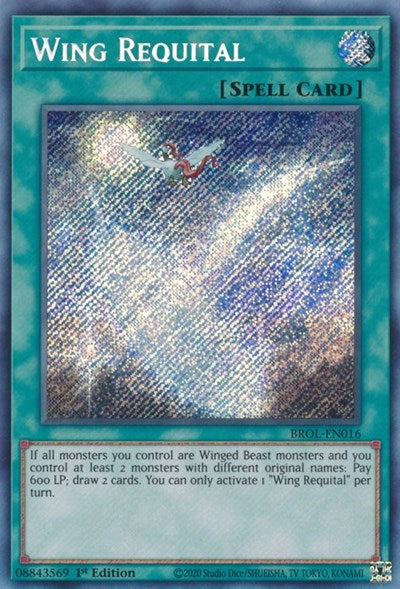 Wing Requital (BROL-EN016) [Brothers of Legend]
