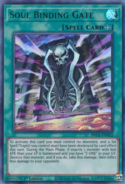 Soul Binding Gate (BROL-EN022) [Brothers of Legend]
