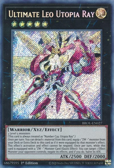 Ultimate Leo Utopia Ray (BROL-EN027) [Brothers of Legend]