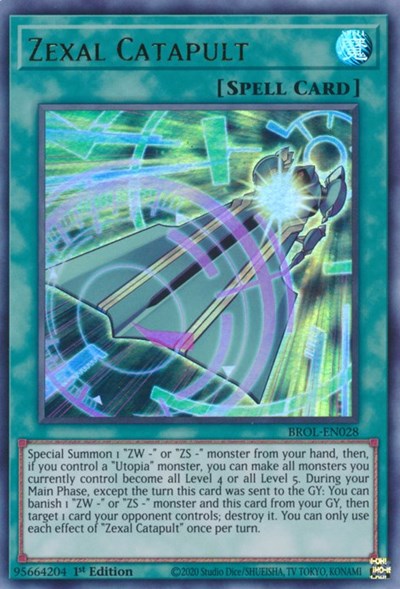 Zexal Catapult (BROL-EN028) [Brothers of Legend]