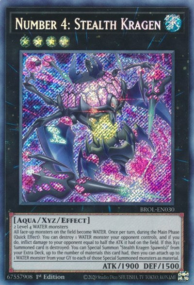 Number 4: Stealth Kragen (BROL-EN030) [Brothers of Legend]