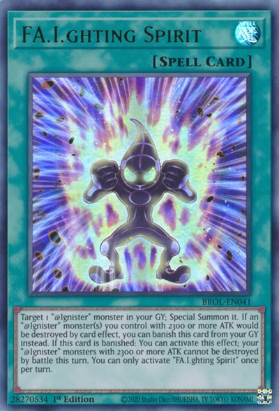 FA.I.ghting Spirit (BROL-EN041) [Brothers of Legend]