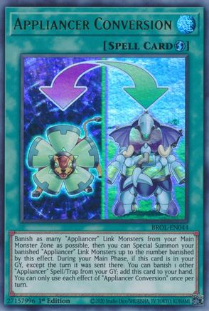 Appliancer Conversion (BROL-EN044) - Brothers of Legend 1st Edition