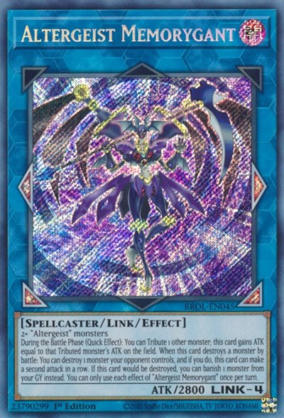 Altergeist Memorygant (BROL-EN045) [Brothers of Legend]