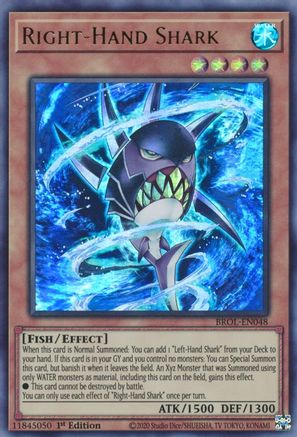Right-Hand Shark (BROL-EN048) - Brothers of Legend 1st Edition