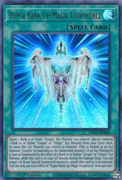 Hyper Rank-Up-Magic Utopiforce (BROL-EN060) [Brothers of Legend]