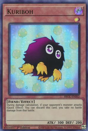 Kuriboh (BROL-EN062) - Brothers of Legend 1st Edition