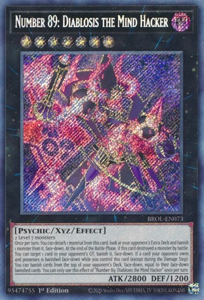 Number 89: Diablosis the Mind Hacker (BROL-EN073) [Brothers of Legend]