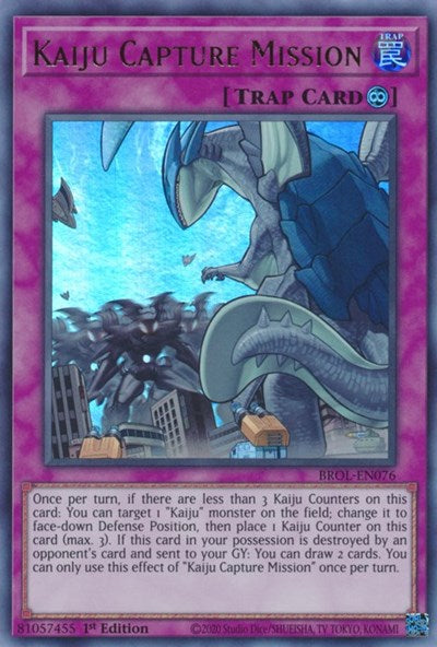 Kaiju Capture Mission (BROL-EN076) [Brothers of Legend]