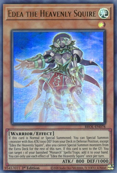 Edea the Heavenly Squire (BROL-EN078) [Brothers of Legend]