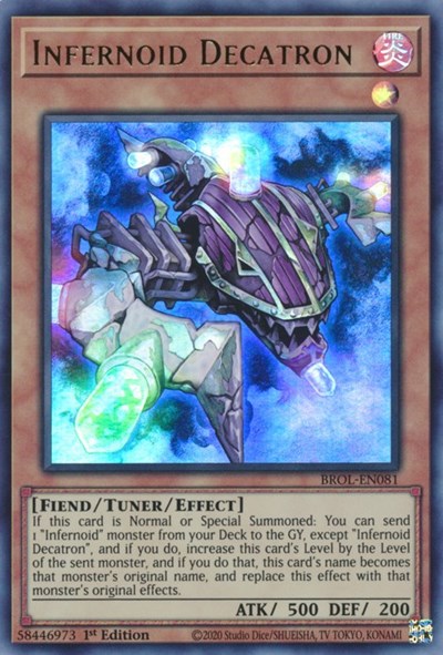 Infernoid Decatron (BROL-EN081) [Brothers of Legend]