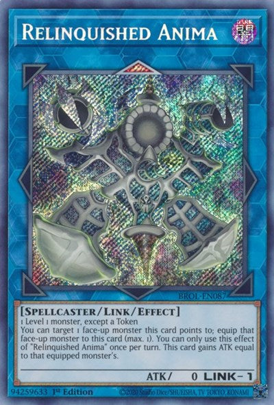 Relinquished Anima (BROL-EN087) [Brothers of Legend]