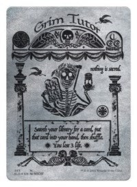 Grim Tutor (Silver Laminate) (365) [Secret Lair Drop Series]