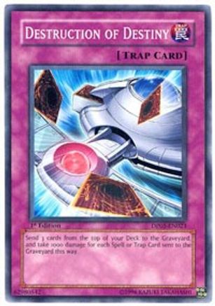 Destruction of Destiny (DP05-EN023) - Duelist Pack 5: Aster Phoenix Unlimited