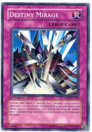 Destiny Mirage (DP05-EN027) - Duelist Pack 5: Aster Phoenix 1st Edition