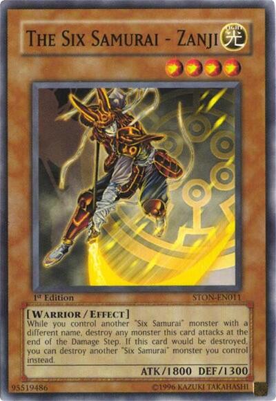 The Six Samurai - Zanji (STON-EN011) [Strike of Neos]