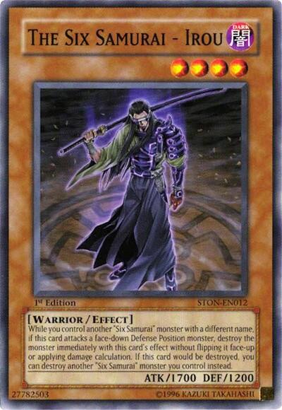 The Six Samurai - Irou (STON-EN012) [Strike of Neos]