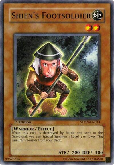 Shien's Footsoldier (STON-EN014) [Strike of Neos]