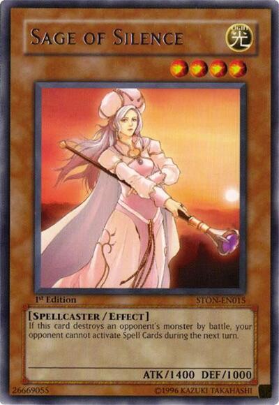 Sage of Silence (STON-EN015) [Strike of Neos]