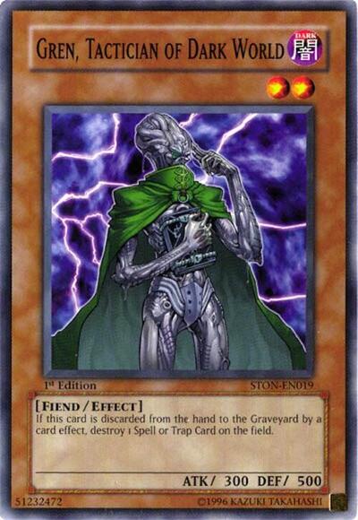 Gren, Tactician of Dark World (STON-EN019) [Strike of Neos]