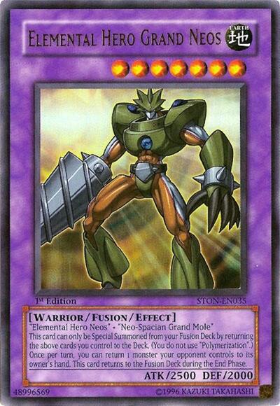Elemental Hero Grand Neos (STON-EN035) [Strike of Neos]