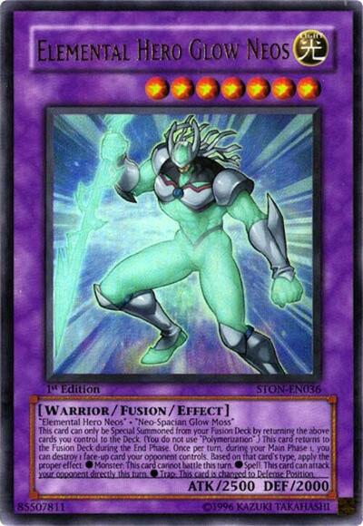Elemental Hero Glow Neos (STON-EN036) [Strike of Neos]