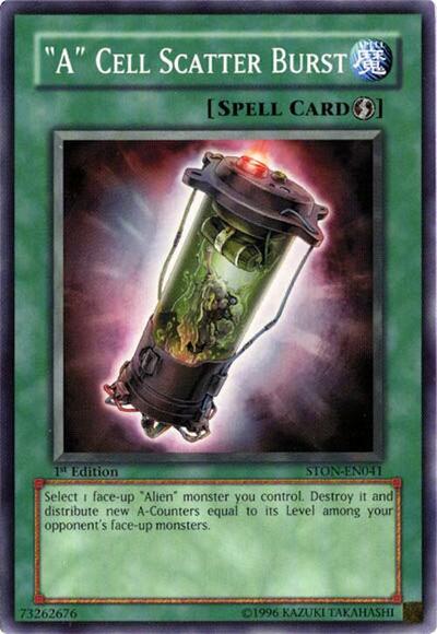 "A" Cell Scatter Burst (STON-EN041) [Strike of Neos]