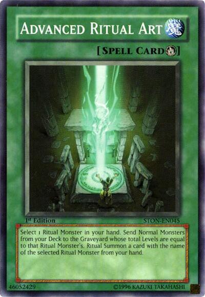 Advanced Ritual Art (STON-EN045) [Strike of Neos]